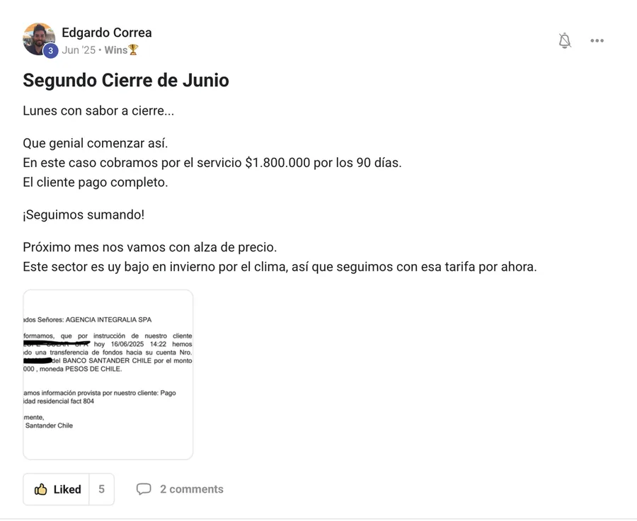 Segundo caso de éxito Edgardo Correa