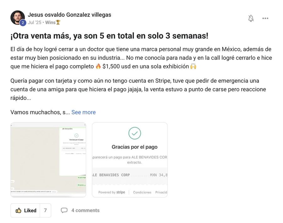 Caso de éxito Osvaldo González